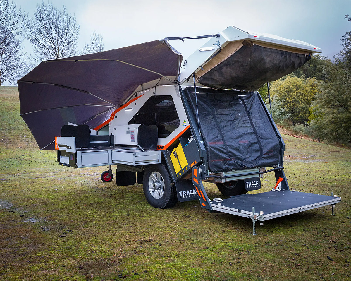 Gnarly Australian Tvan Camper Trailer Makes its Way to the USA for 2023