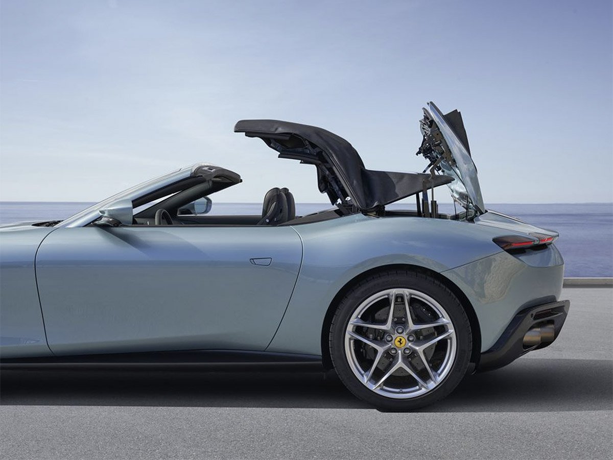 Roma Spider Marks the Return of the Soft Top Ferrari Convertible