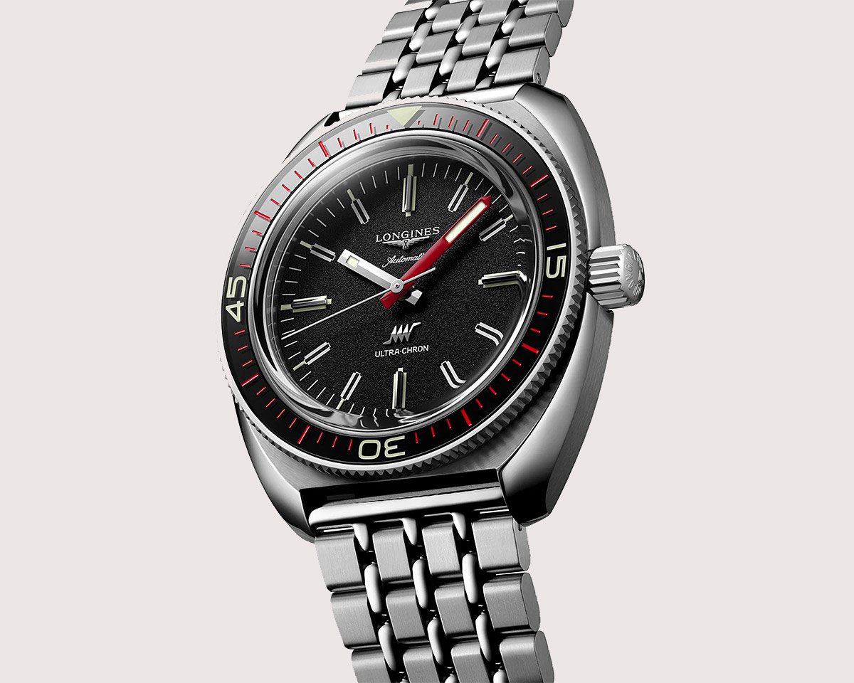 The Longines Ultra-Chron Dive Watch has a Price Point that Undercuts Most Competitors