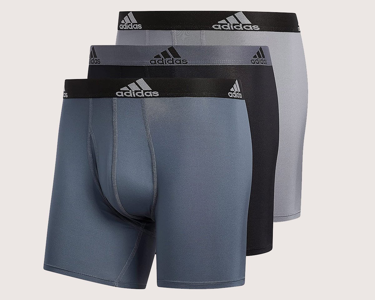 adidas Men's Performance Mesh Big & Tall 3-Pack Boxer Brief