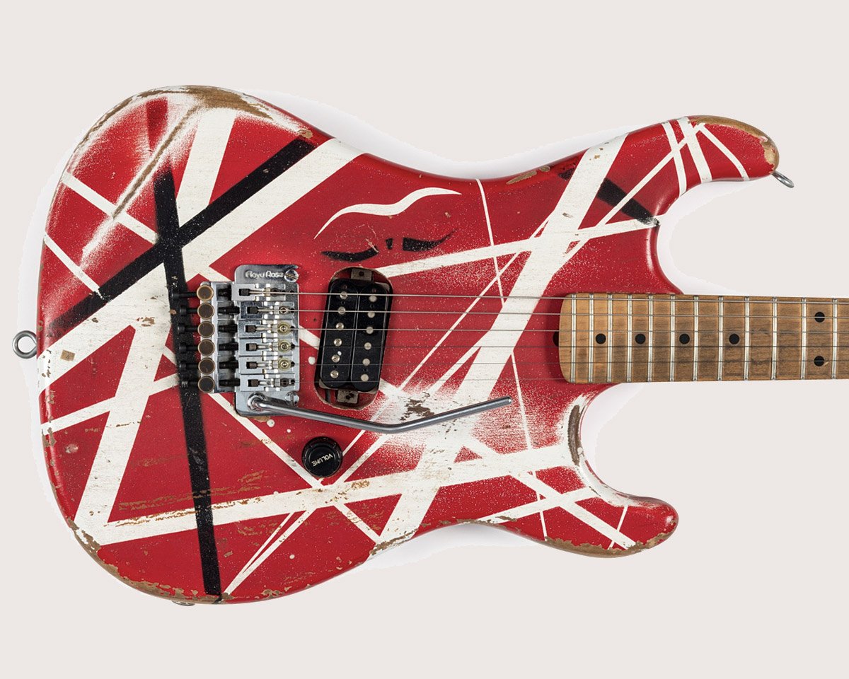 Eddie Van Halen’s “Hot for Teacher” Guitar Heads to Auction