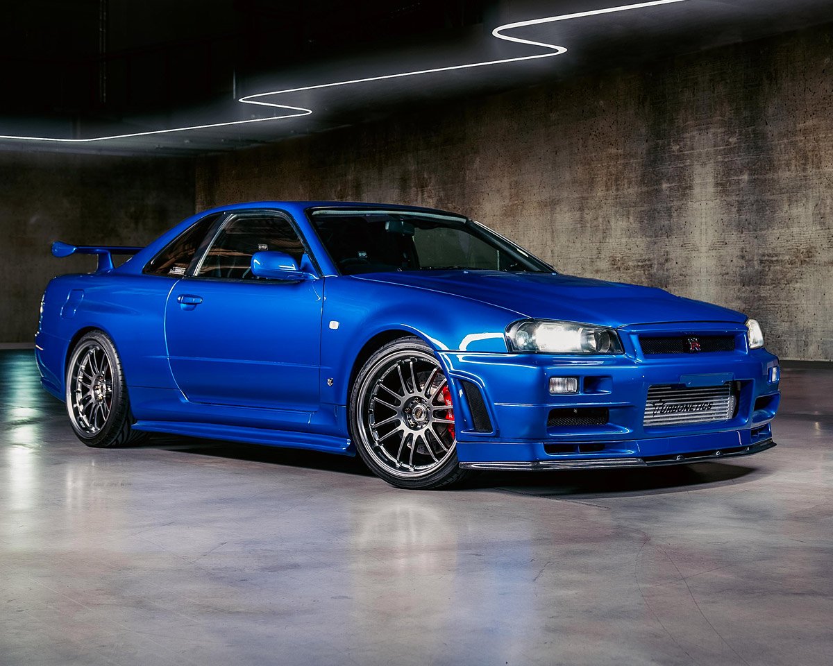 Bonhams to Auction the Nissan Skyline R34 Driven by Paul Walker in Fast and Furious 4