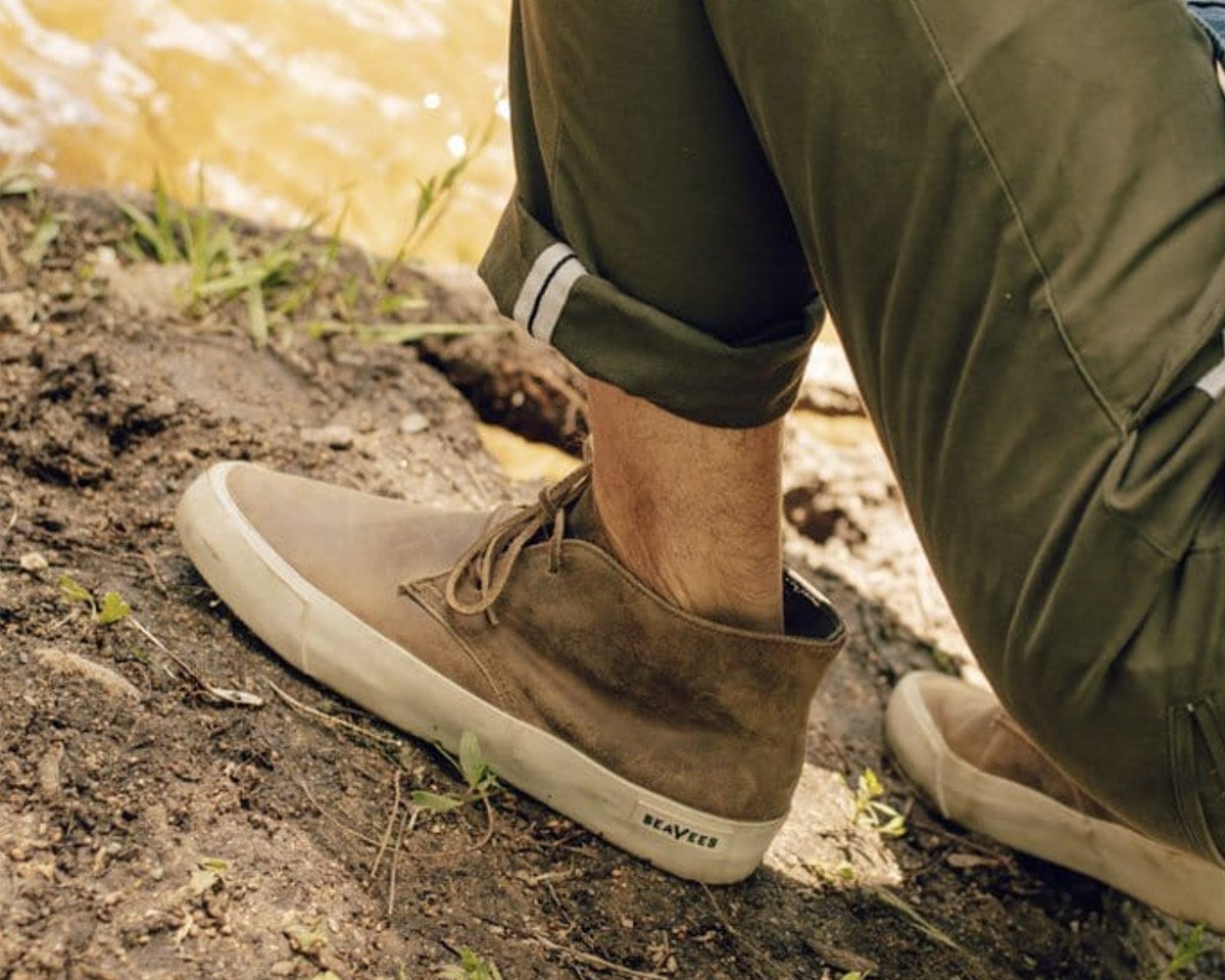 Grey Suede Chelsea Boot Sneaker – Freshly Picked