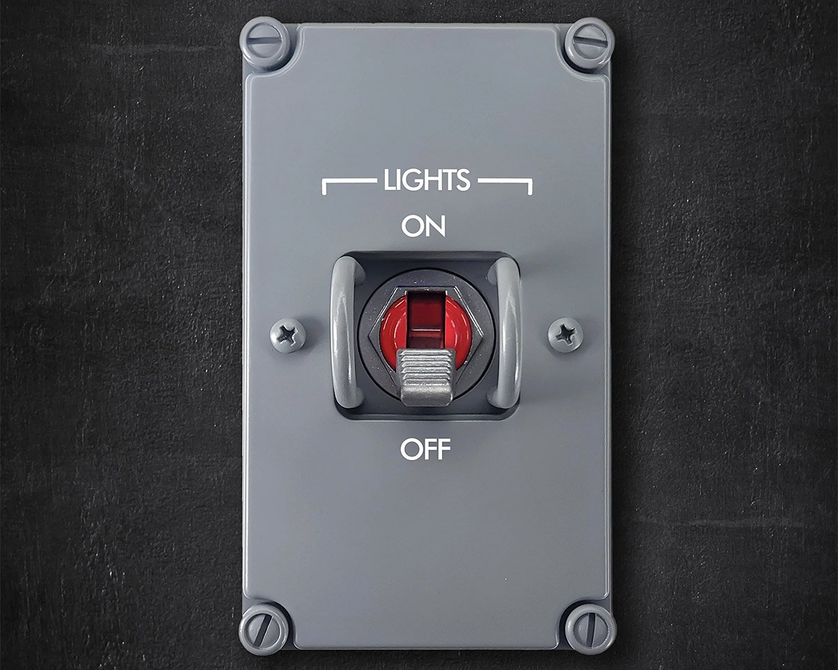 Update Your Standard Light Switch to One Inspired by Those on the Apollo Spacecraft