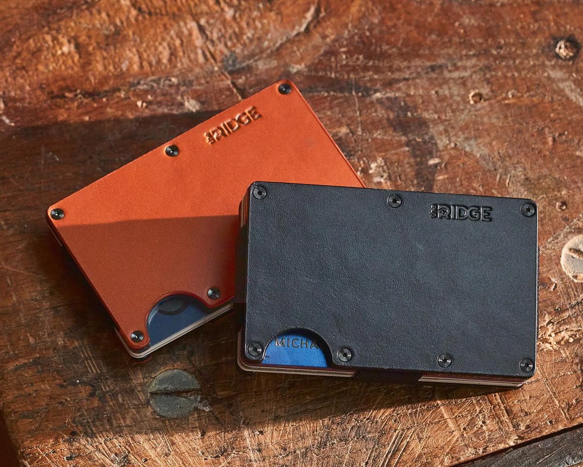 Ridge Introduces their First Leather Wallet