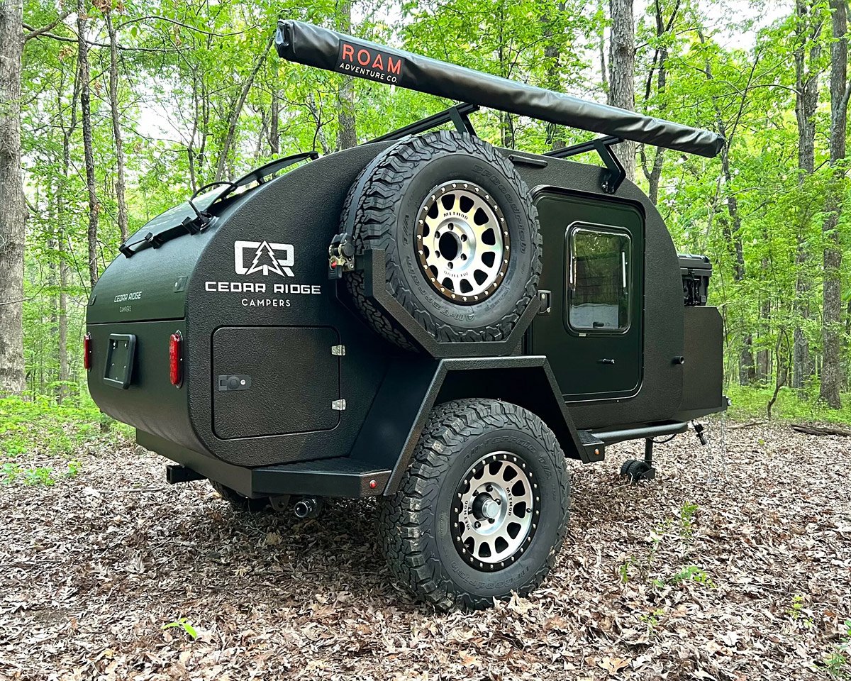 Cedar Ridge Campers Raises the Off-road Teardrop Bar with the Vega 2.0