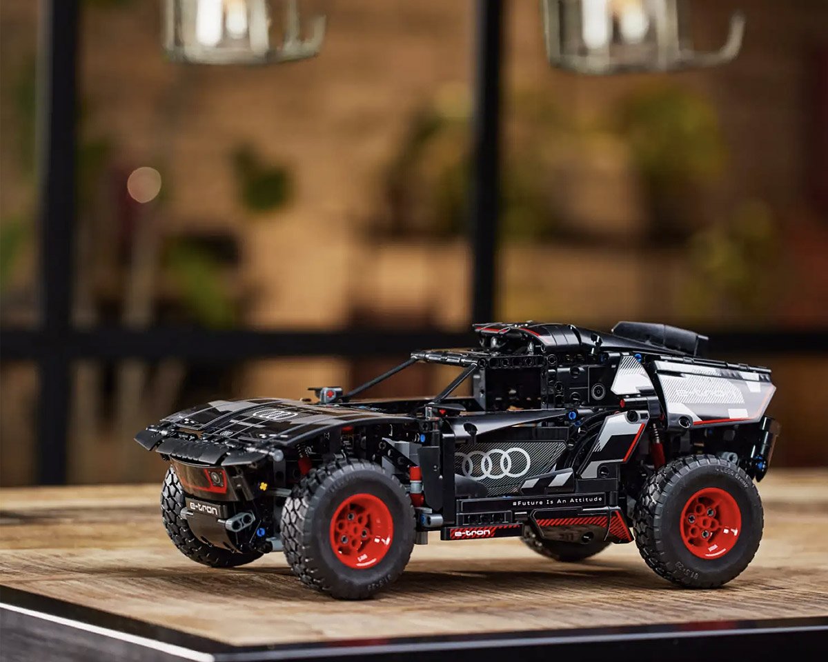 Audi’s RS Q e-tron Rally Car Gets the LEGO Technic Treatment