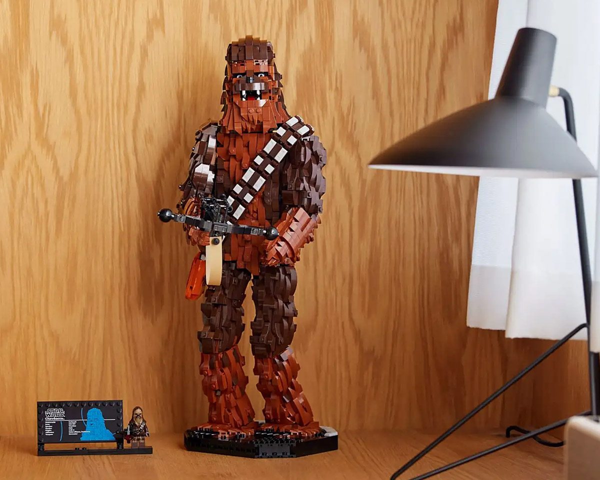 LEGO’s 2,300 Piece Chewbacca Set is Coming This Fall