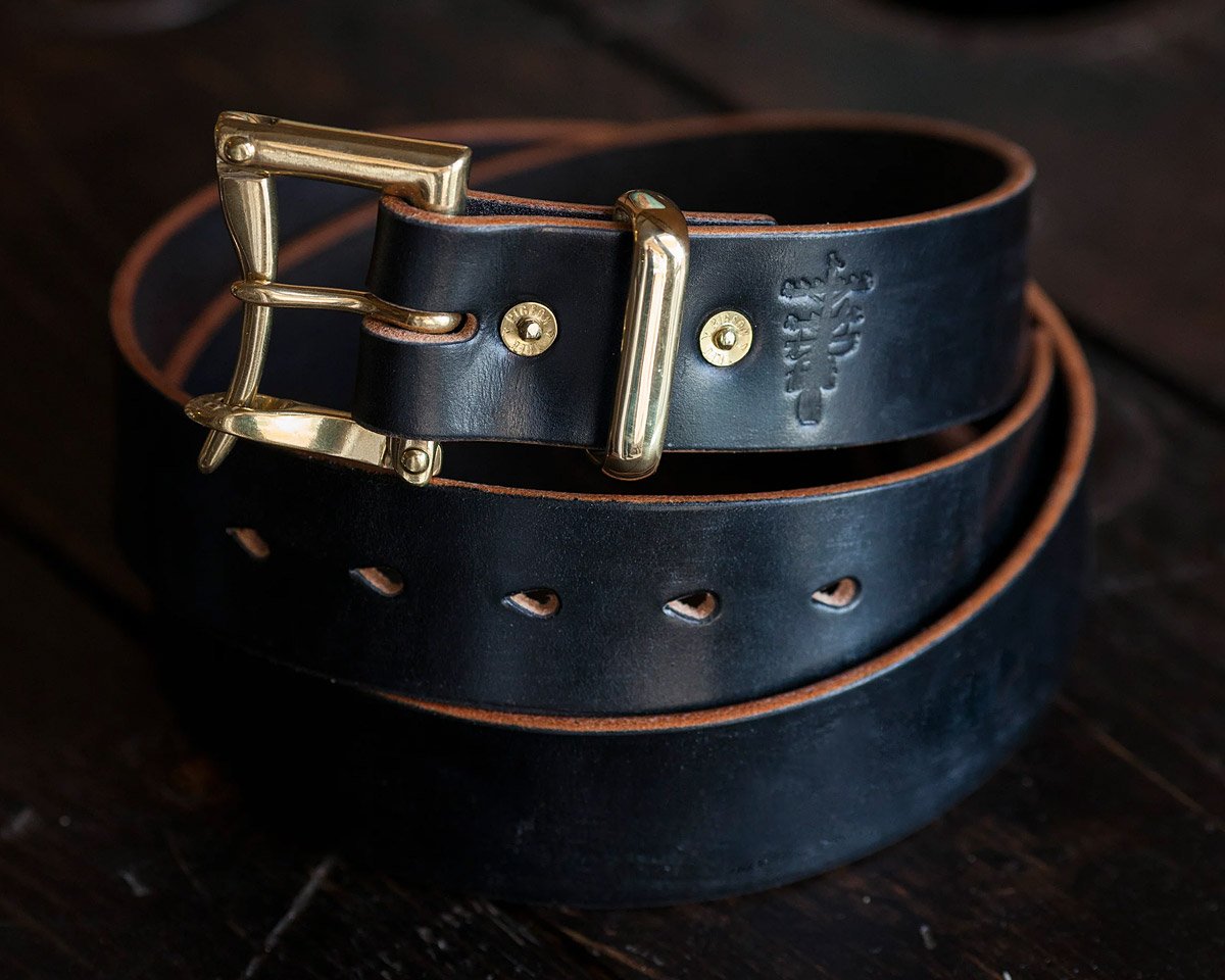 Ever Try a Quick Release Belt? Here’s One Made with Handsome English Bridle Leather