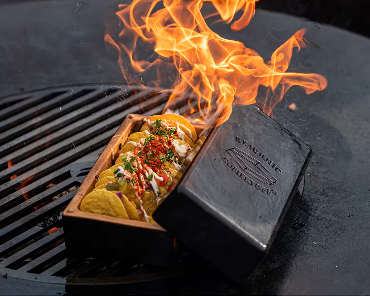 The Bricknic Improves Grilling and Camp Cooking using East African Traditional Brick Firing