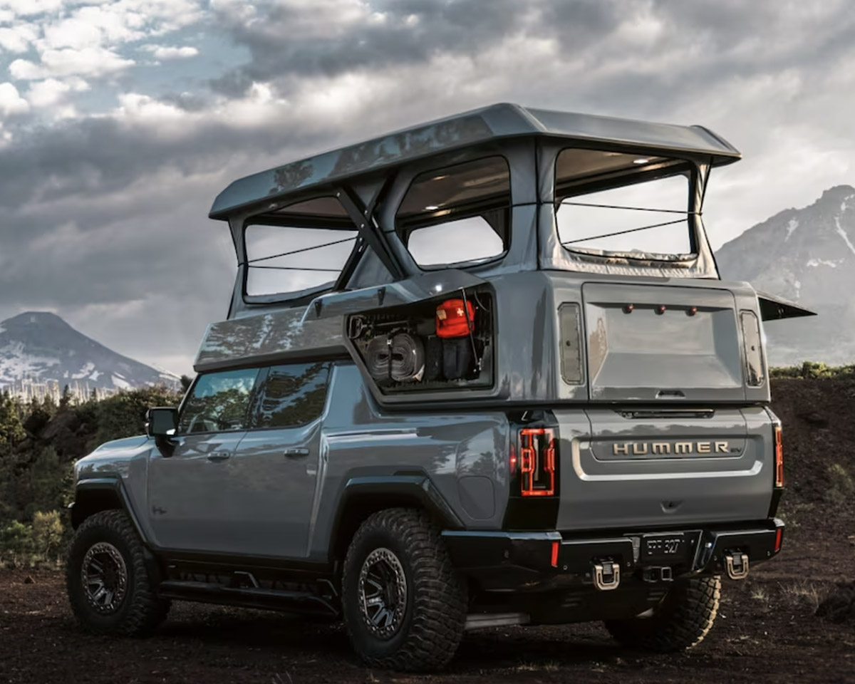 The GMC Hummer EV EarthCruiser Upfit is a SuperOverlander