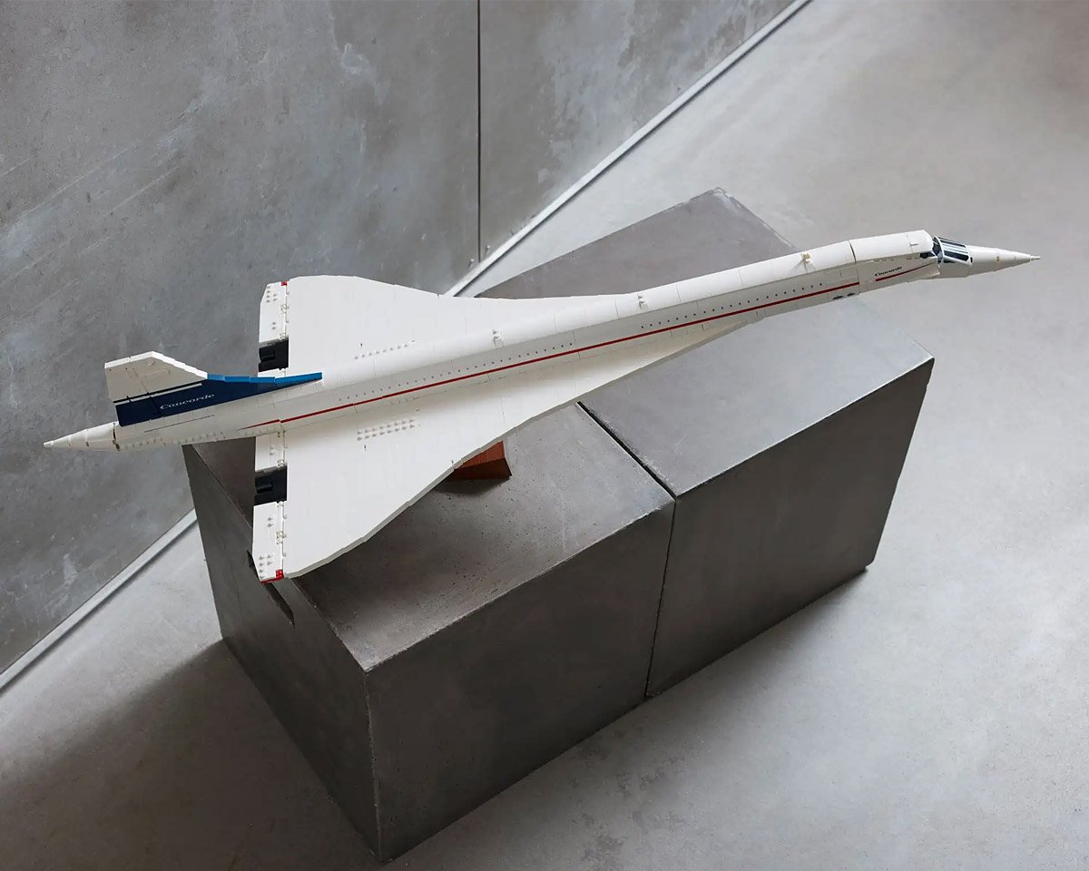LEGO Reveals a Gorgeous Scale Model of the Iconic Concorde