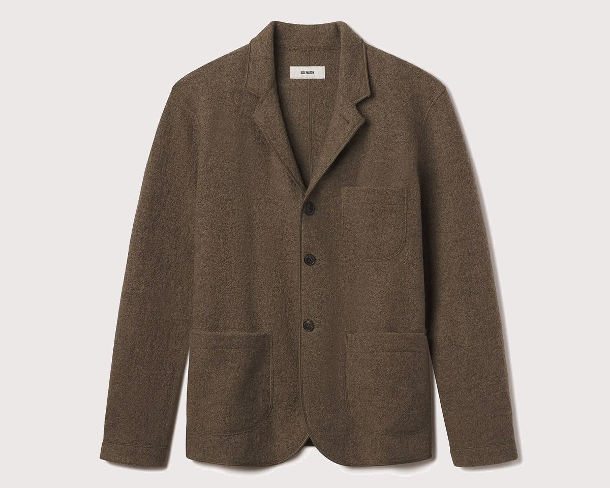 The Buck Mason Felted Chore Coat Could Be the Perfect Fall Jacket