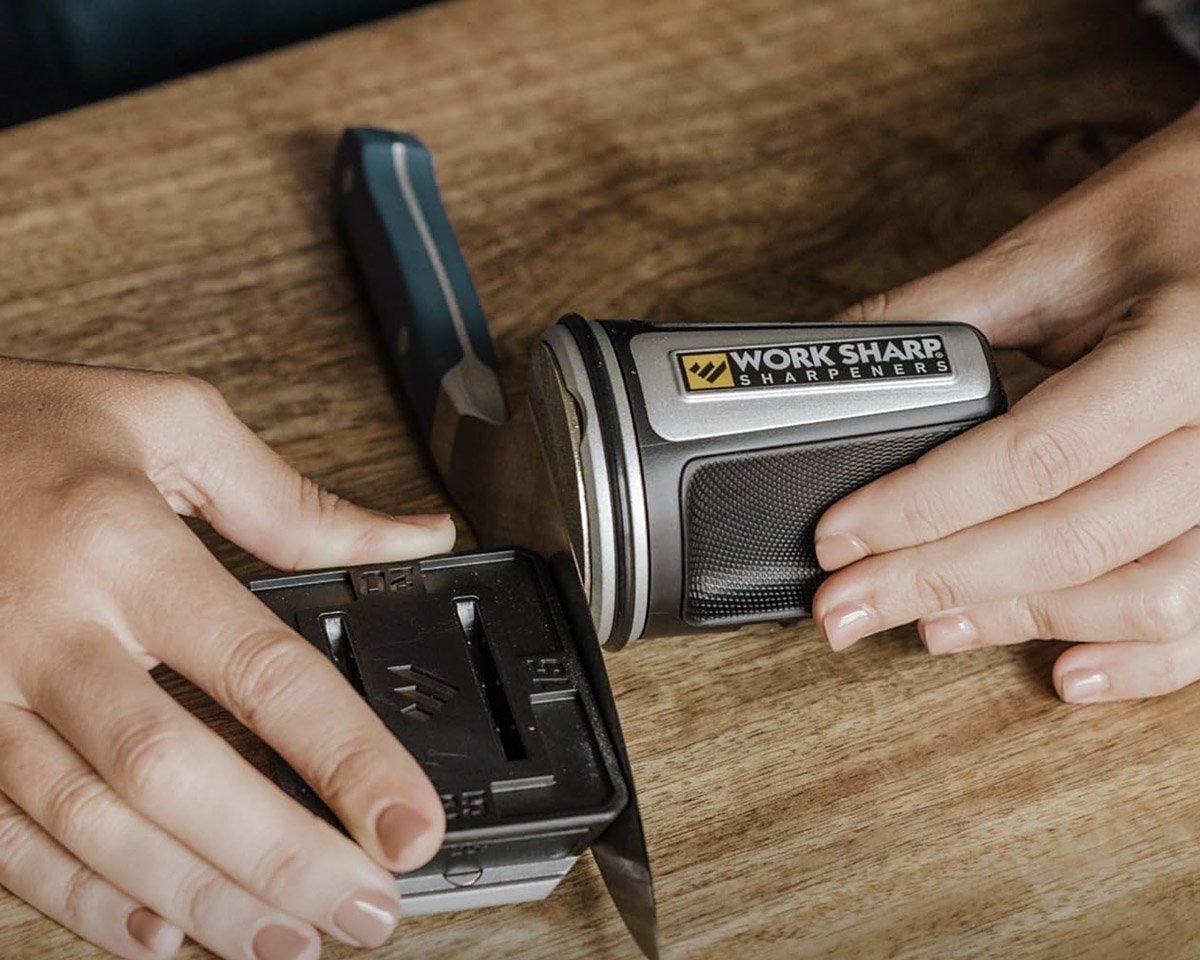 Rolling Sharpeners are Easier to Use.  Here’s Work Sharp’s Version