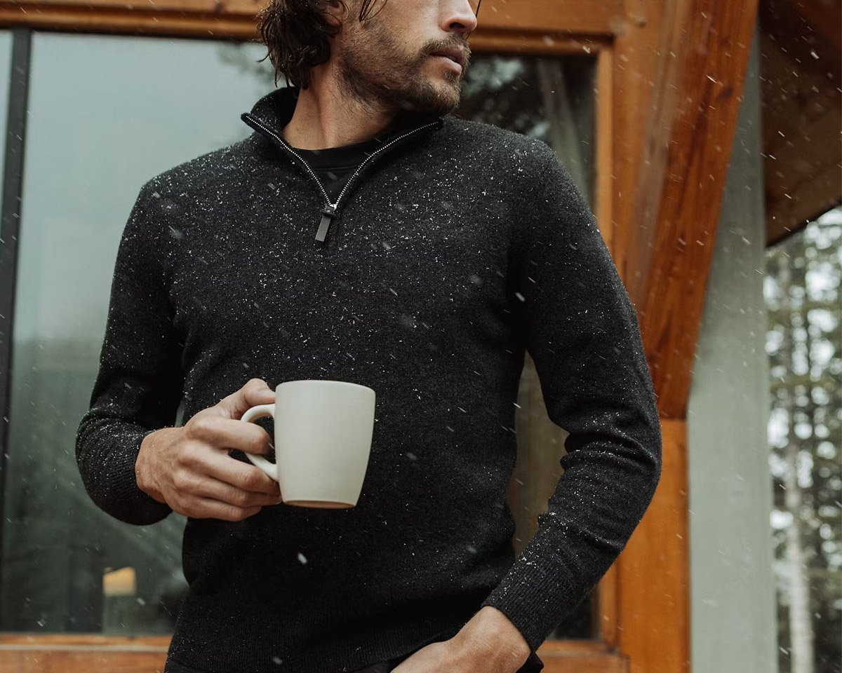 13 Best Half & Quarter-Zip Pullover Sweaters for Men