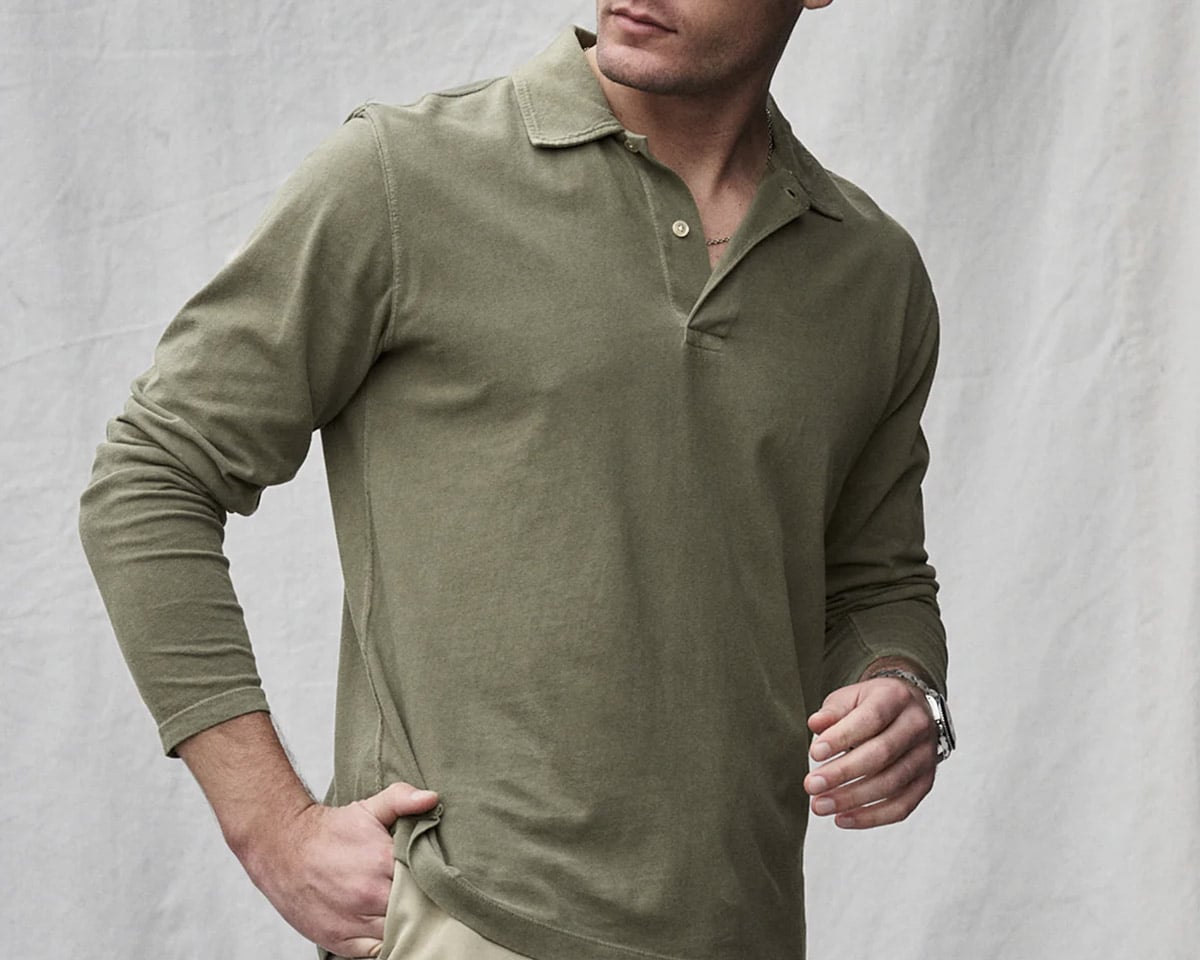 10 Best Men’s Long Sleeve Polo Shirts Deliver a Stylish, Off-duty Vibe ...