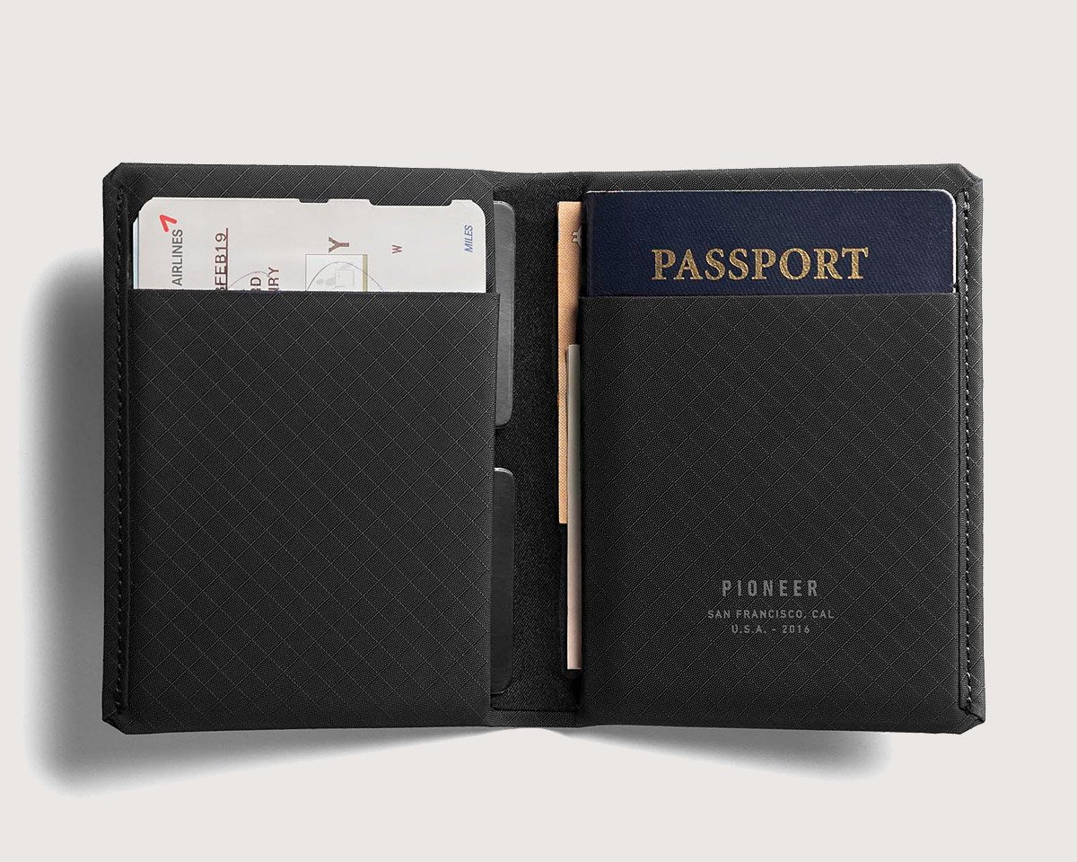 travel wallet passport ticket